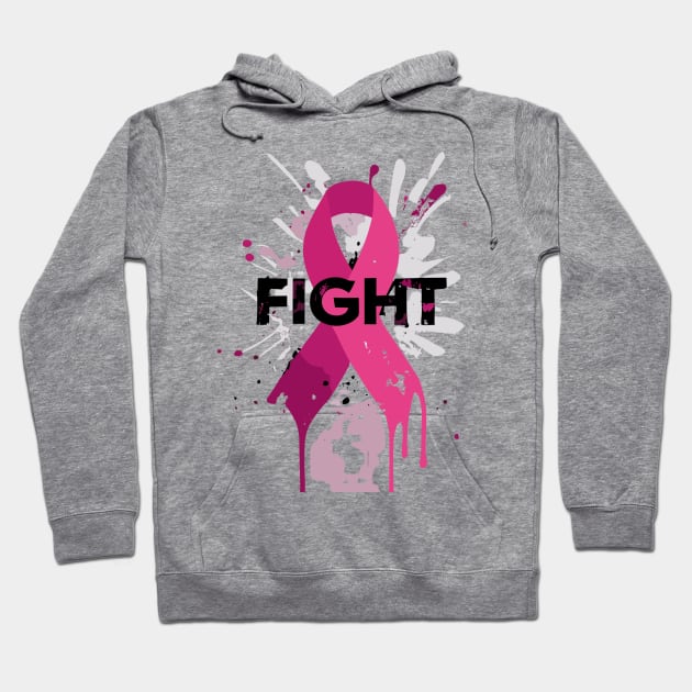 breast cancer Hoodie by vaporgraphic